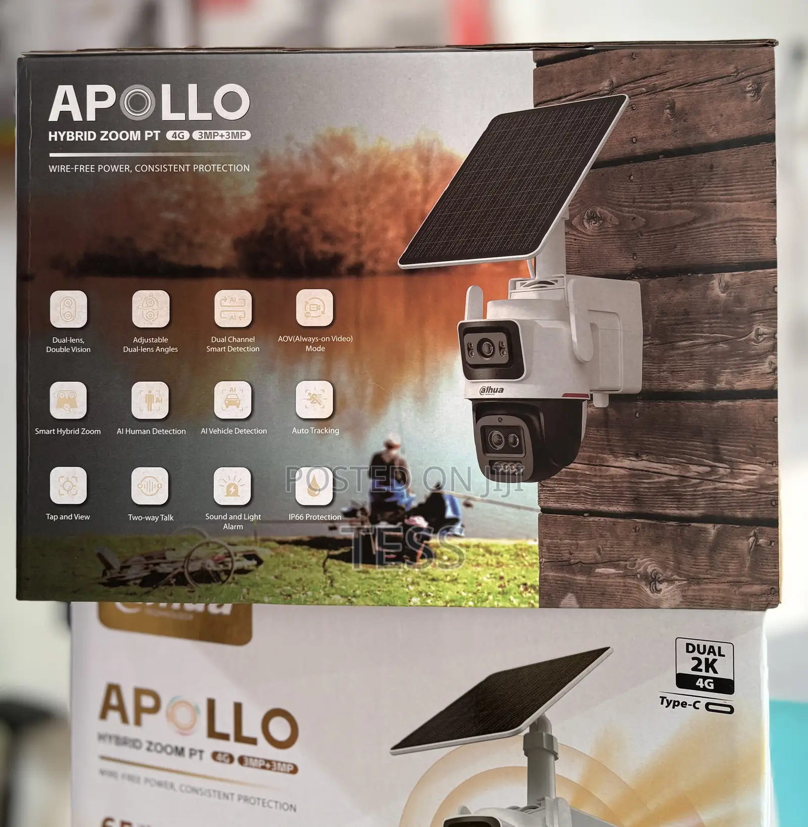 Dahua Solar 4g Sim Camera Pt Dual Lens 6mp Ipc-Pts2649c-3e3z-4gb20