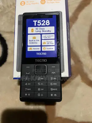 New Tecno T528 Black