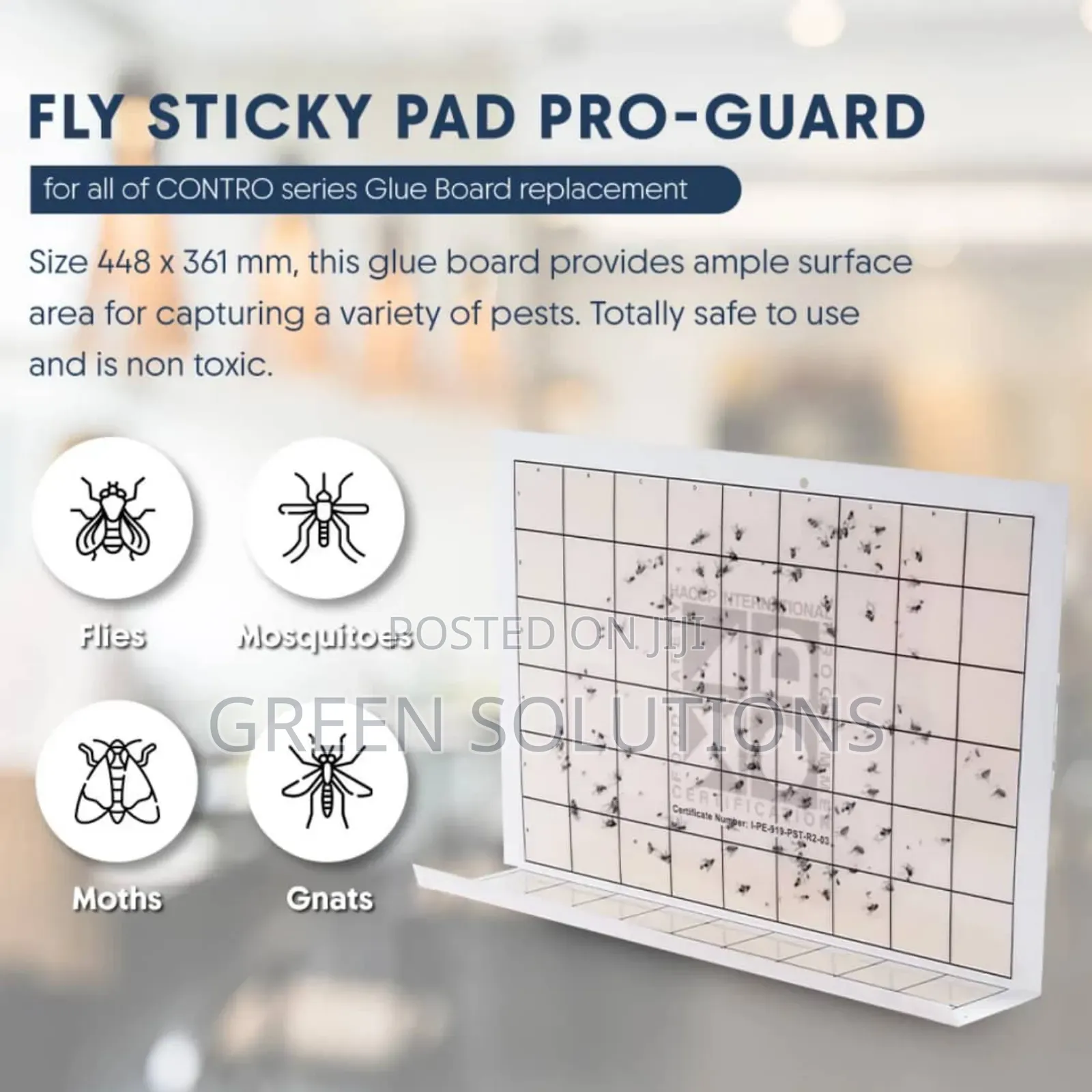 Replacement Sticky Glue Pads For Uv Insect Light Traps