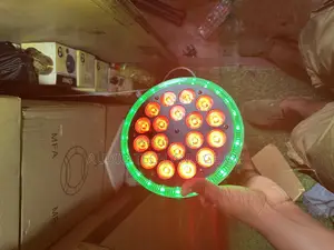 Par 18 Flat Led Light Rgbw. (New Design)