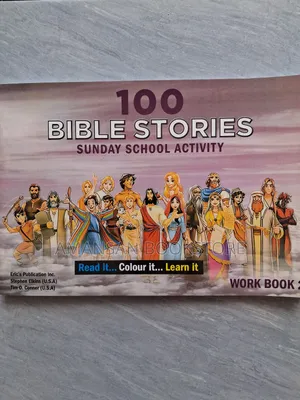 100 Bible Stories Sunday School Activity Workbook 2