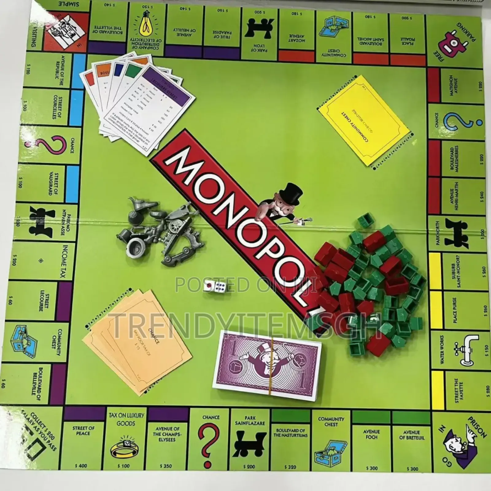 Monopoly Board Fun Game