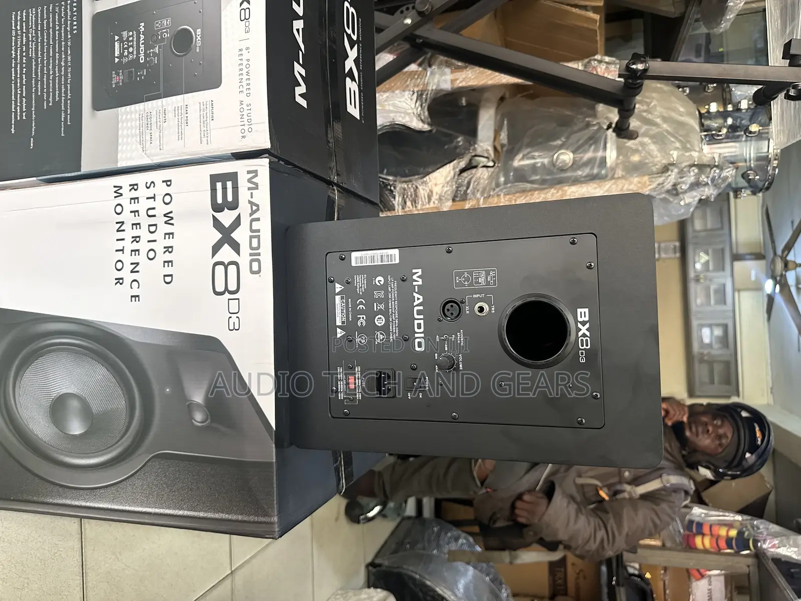 M- Audio Bx8 D3 Studio Monitor