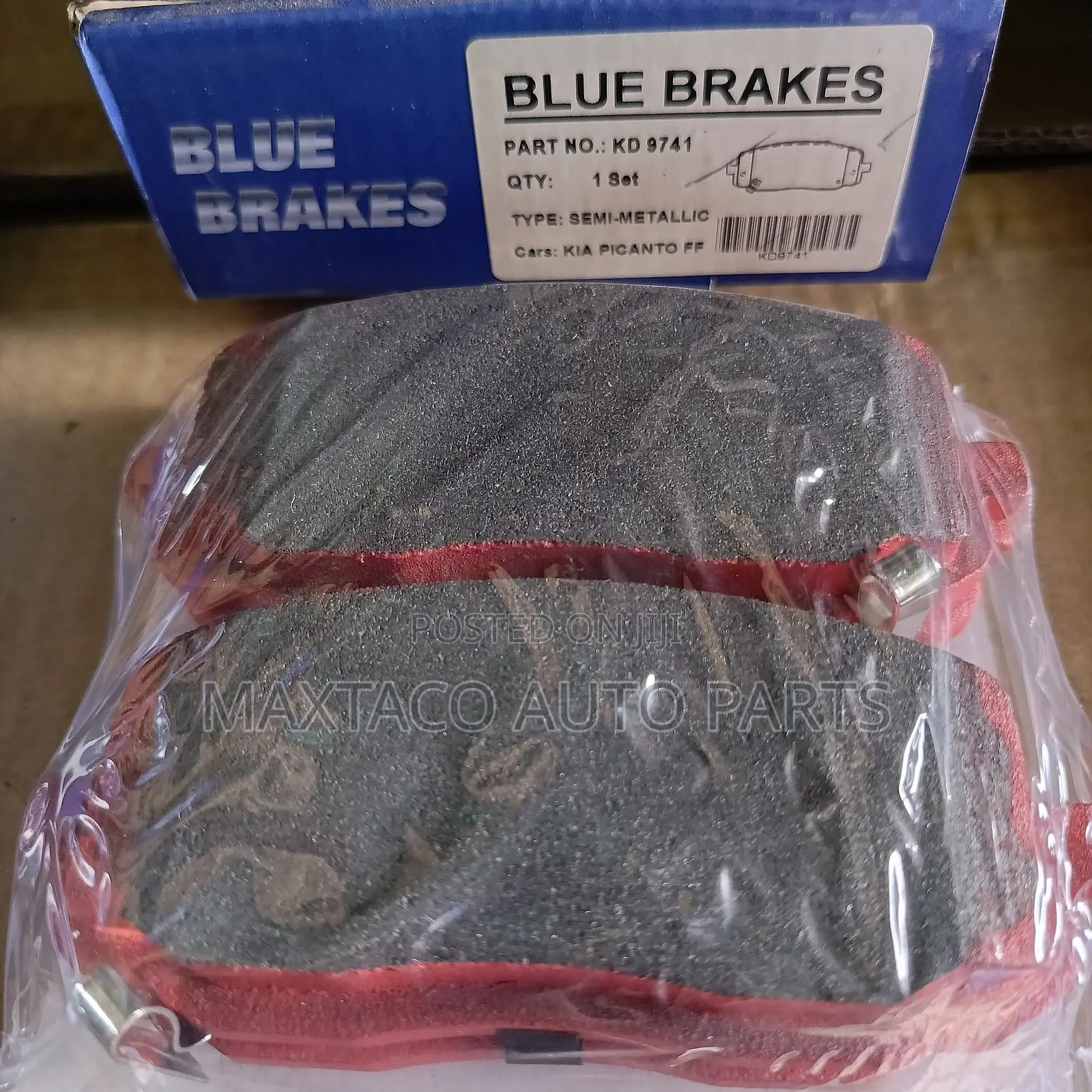 Blue Brakes Kd9741 Semi-Metalicbrake Pads – Front Hyundai I10