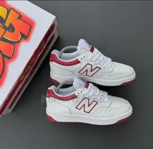 New Balance 480 'white Burgundy'
