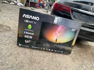 Asano 55” Crystal-Clear Vision Tv With Smart Connectivity