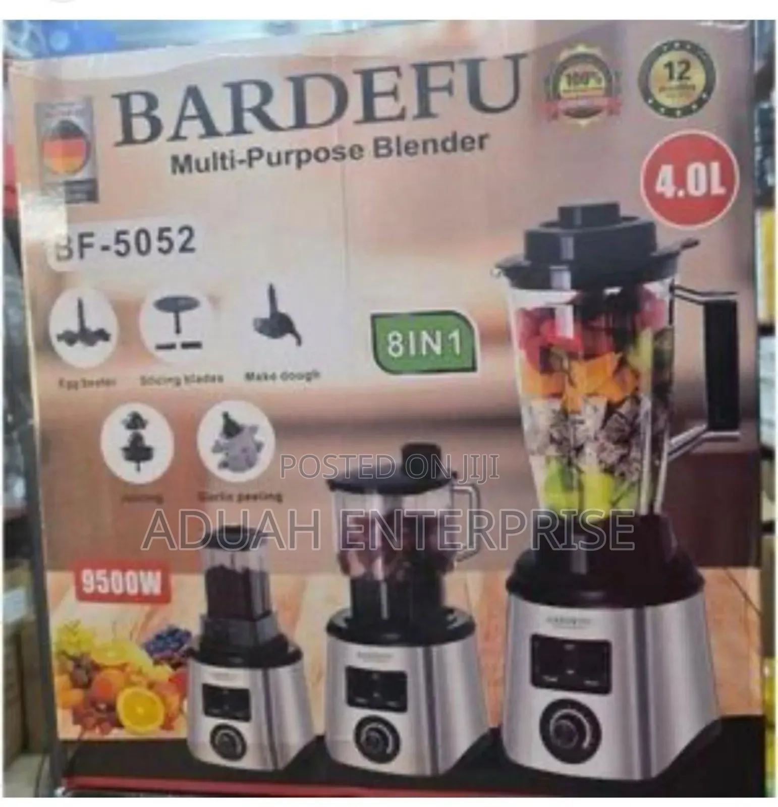 4l 8 in 1 Bardefu Blender
