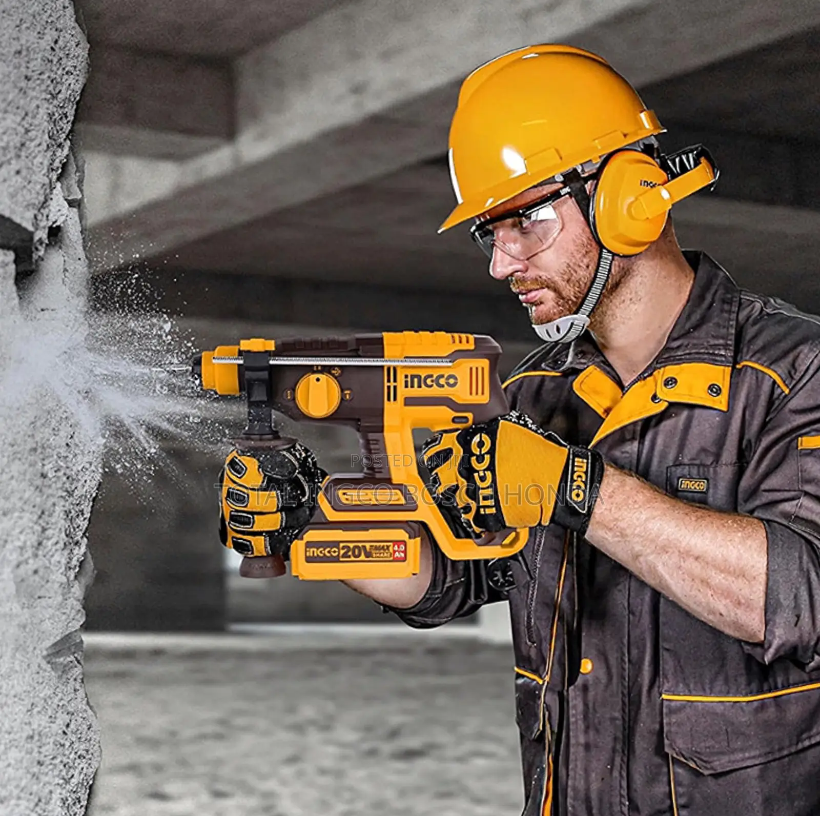Hammer Drilling Cordless Rotary Hammer Drill 20v