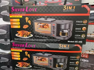 Silver Love Breakfast Machine