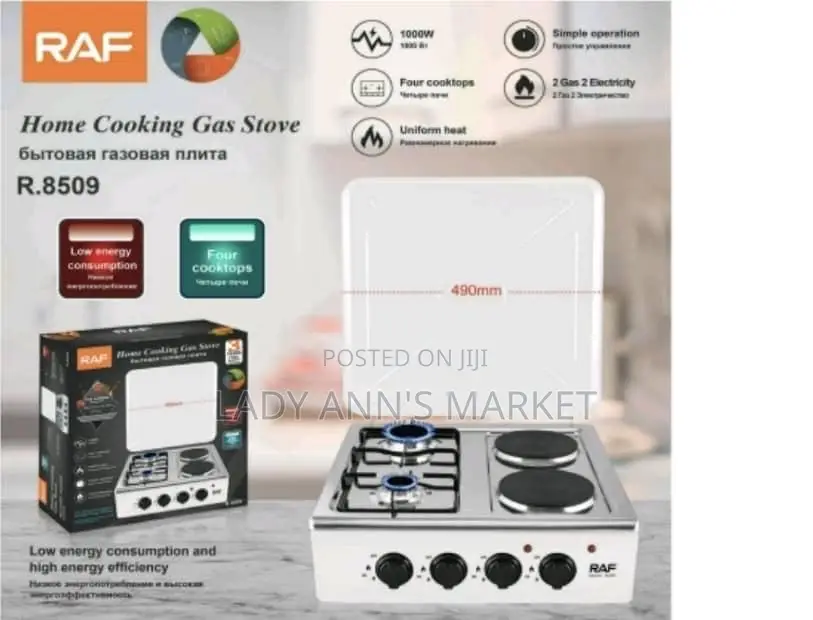 Electric and Gas Burner