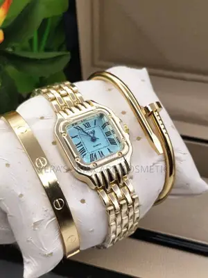 Watch And Bracelets Set