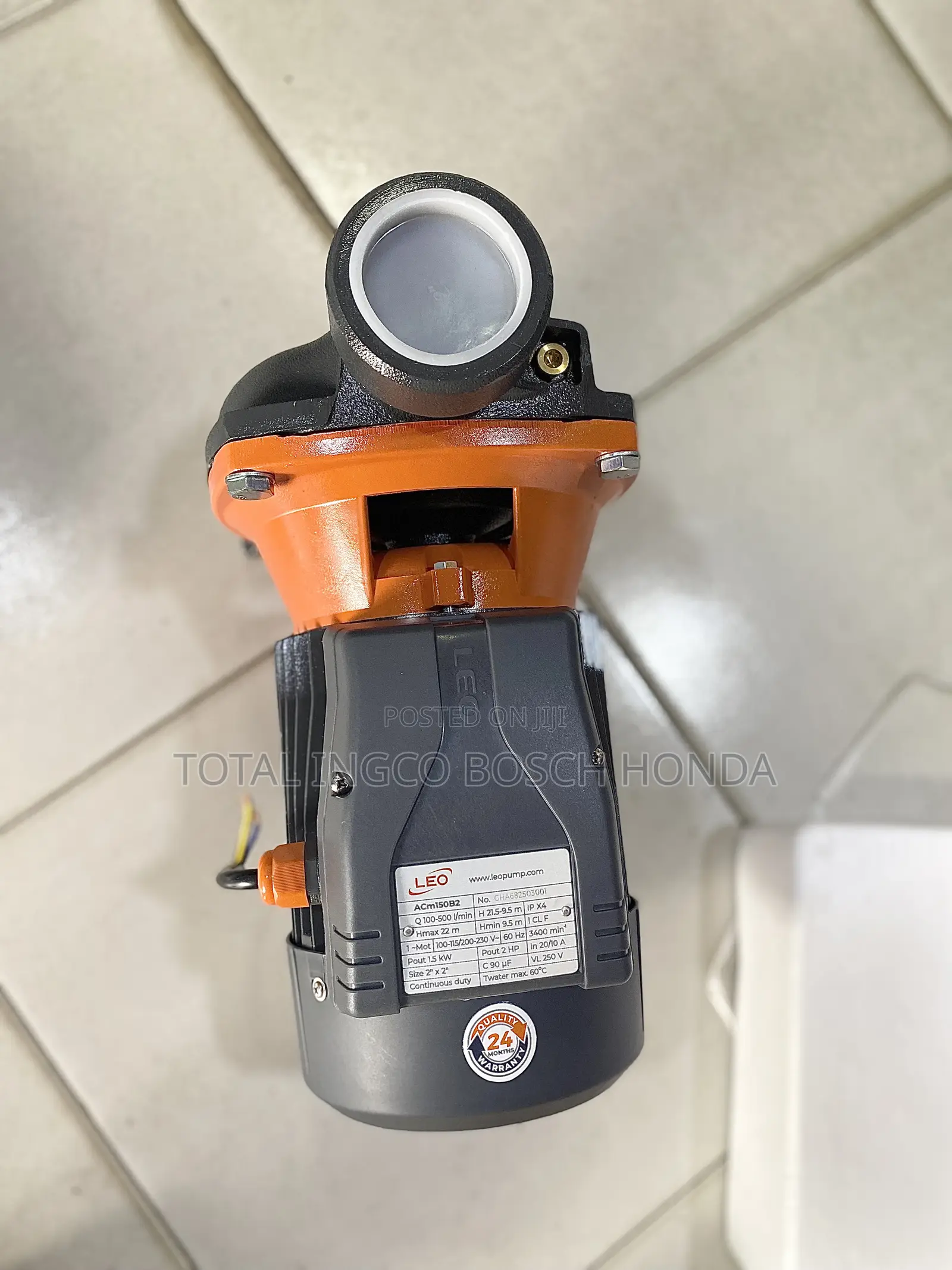 Water Pump Leo 2 Horse Power Electric Pump