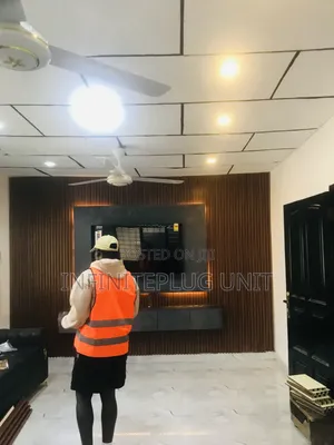 Ultra Modern Affordable Tv Unit and Panels Installation