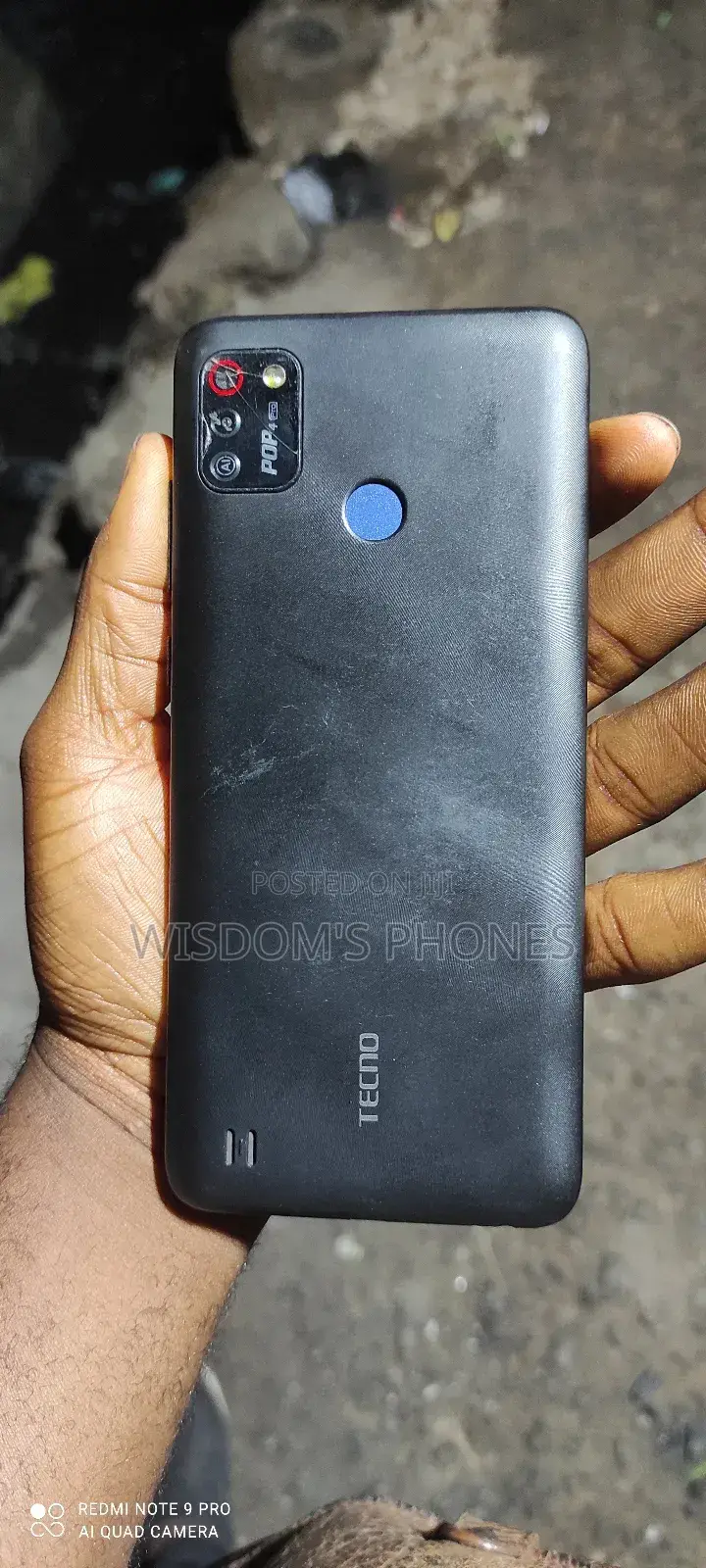 Tecno Pop 4 Pro Blue