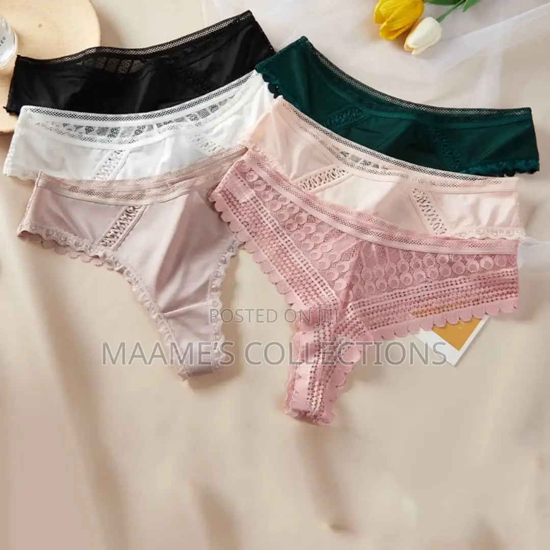 Lace Women's Thin Sexy Thong Panties 12pcs