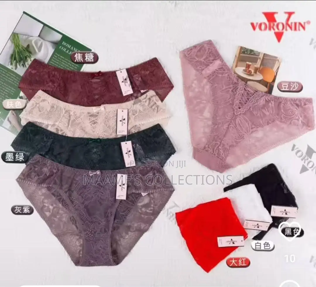 Lace Women's Thin Sexy Thong Panties 12pcs