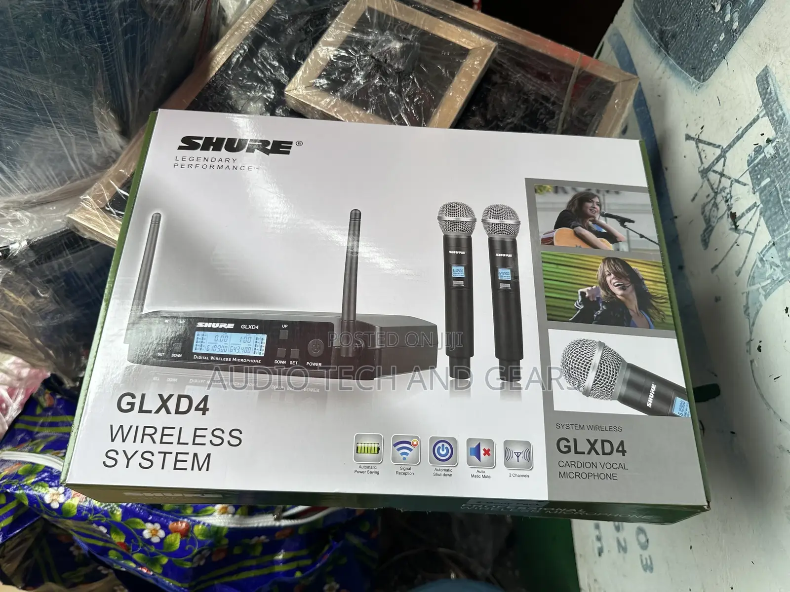 Shure Glxd4 Dual Wireless Microphone