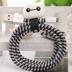 Cartoon Protective Cord Case Set