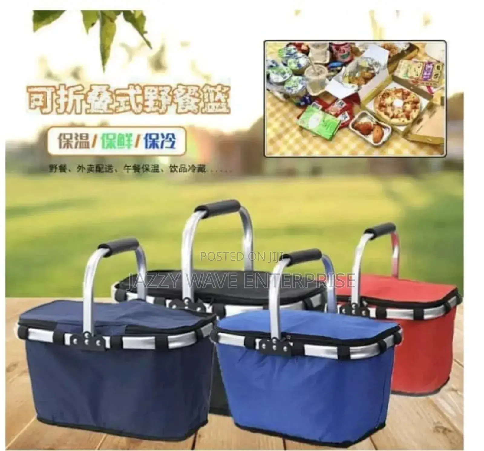 Foldable Picnic Basket