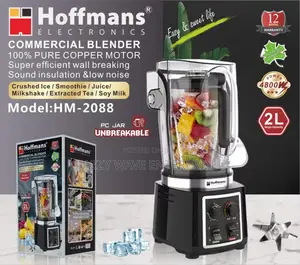 Low Noice Hoffman Commercial Blender