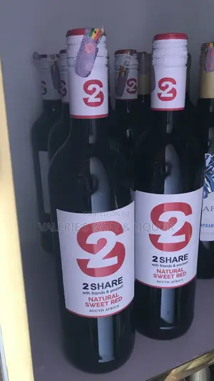 Xa 2 Share Sweet Medium Rouge Wine -750-South Africa