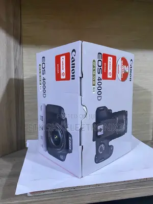 Canon Eos 4000d DSLR Camera – Wifi, 18.0 Mp With 18-55mm Lens
