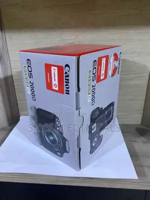 Canon Eos 2000d-wifi 24.1 Mp 3.0 Screen + Lens 18-55