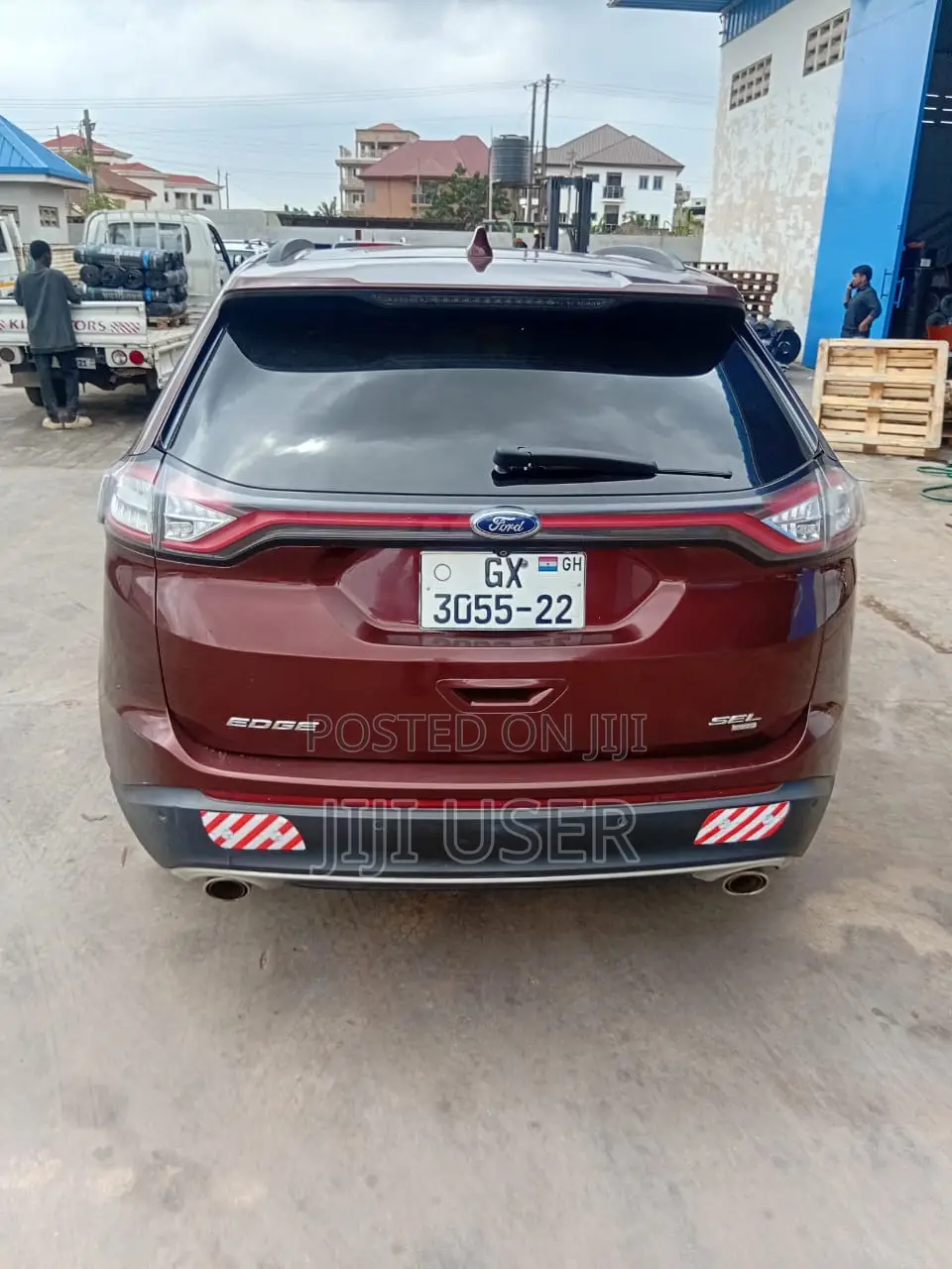 Ford Edge 2015 Red