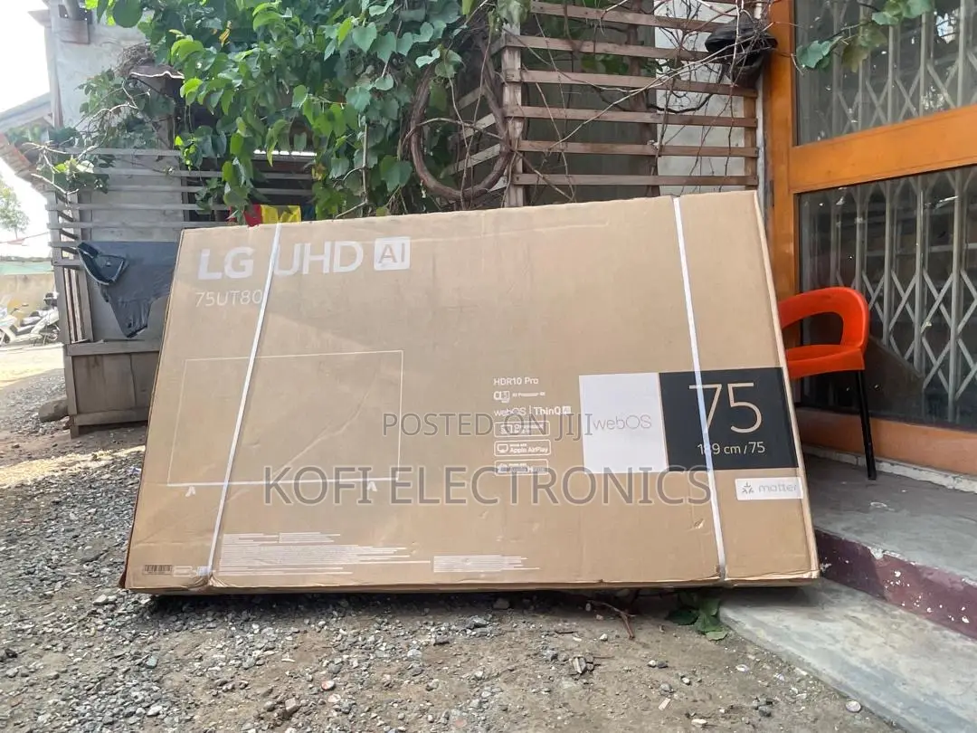Lg 75-Inch Led Ai Tv With Dynamic Color Enhancement