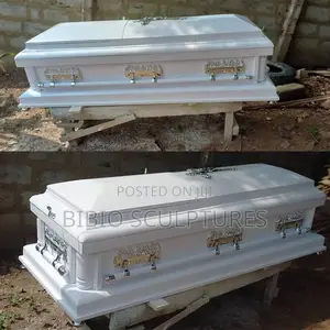 Elegant White Premium Casket