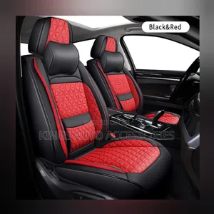 Red and Black Luxury High Quality Leather Car Seat Cover Cushion