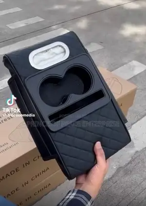 Car Arm Rest Covers ( Cup Holder and the Other Space Are on It )