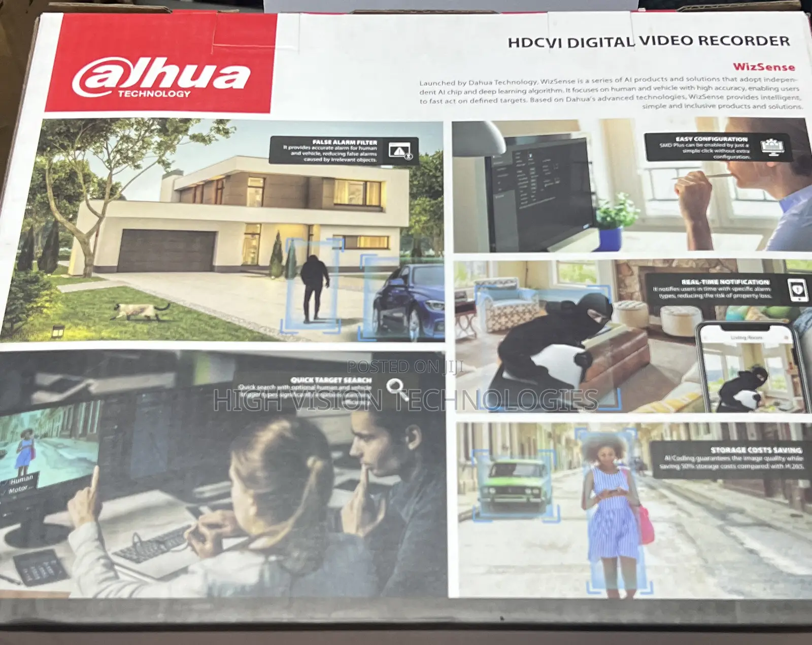 Dahua Wizsense DVR 5mp Two Way Audio