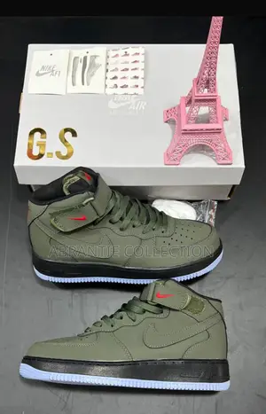 Authentic Nike Air Force 1 Army Green