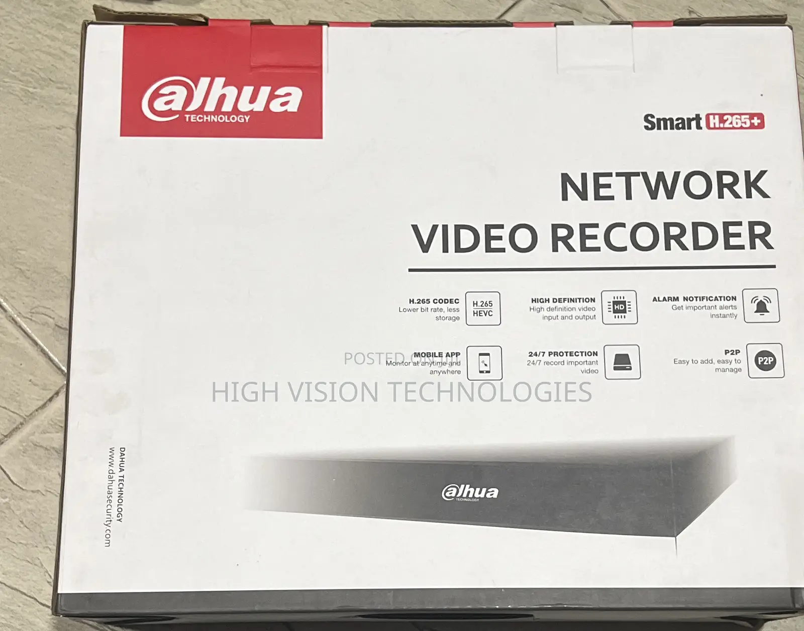 4ch Poe Dahua Network Video Recorder