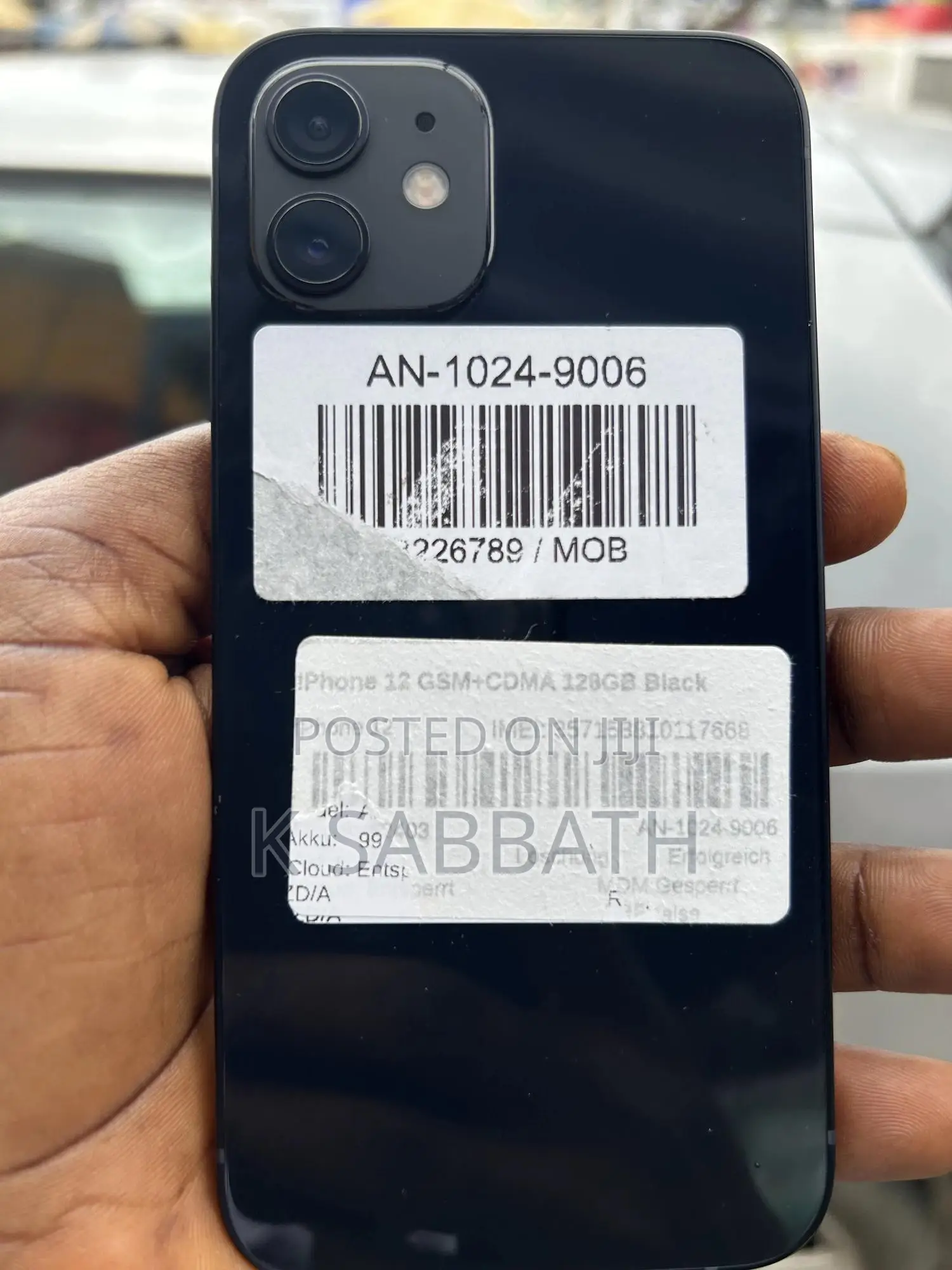 Apple iPhone 12 128 GB Black