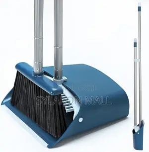 3-in-1 Long-Handle Broom Dustpan Set – Multifunctional Cleaning Tool