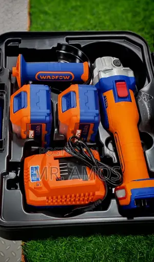 4 Inches Cordless Angle Grinder With 950 Watts Max Power - Wlap5322