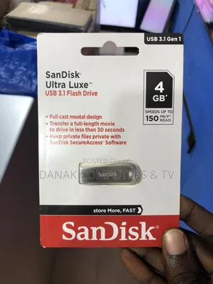 Sandisk Ultra Luxe Usb 3.1 Flash Drive 4gb