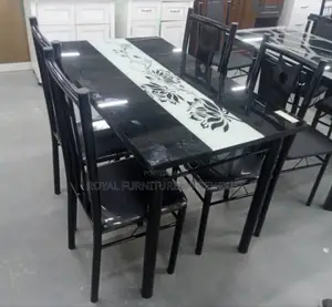 Simple 4 Seater Dining Set