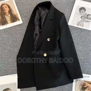 Black Executives Blazer Medium Size to 2xl