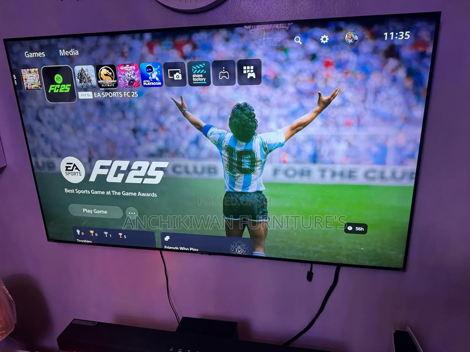 Samsung by Tizen 2020 65 Inches Smart Crystal Uhd