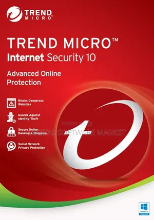 Trend Micro Internet Security 3 Devices 1 Year Windows/Mac/Android/Ios