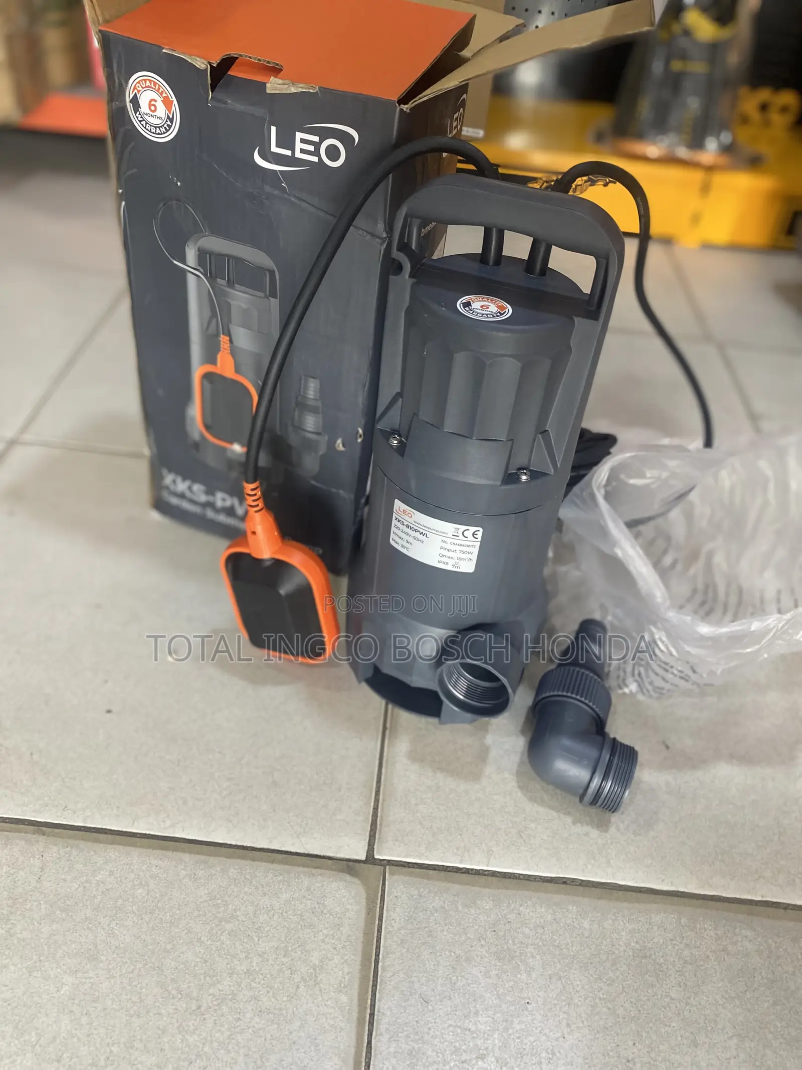 Water Pump Leo+Leo Sewage+ Electric Pump 1hp