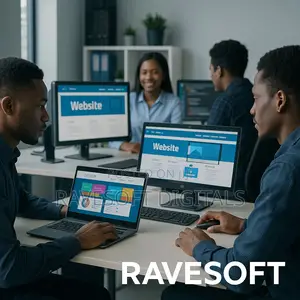 Ravesoft Website Design in Accra – Modern Mobile-Friendly
