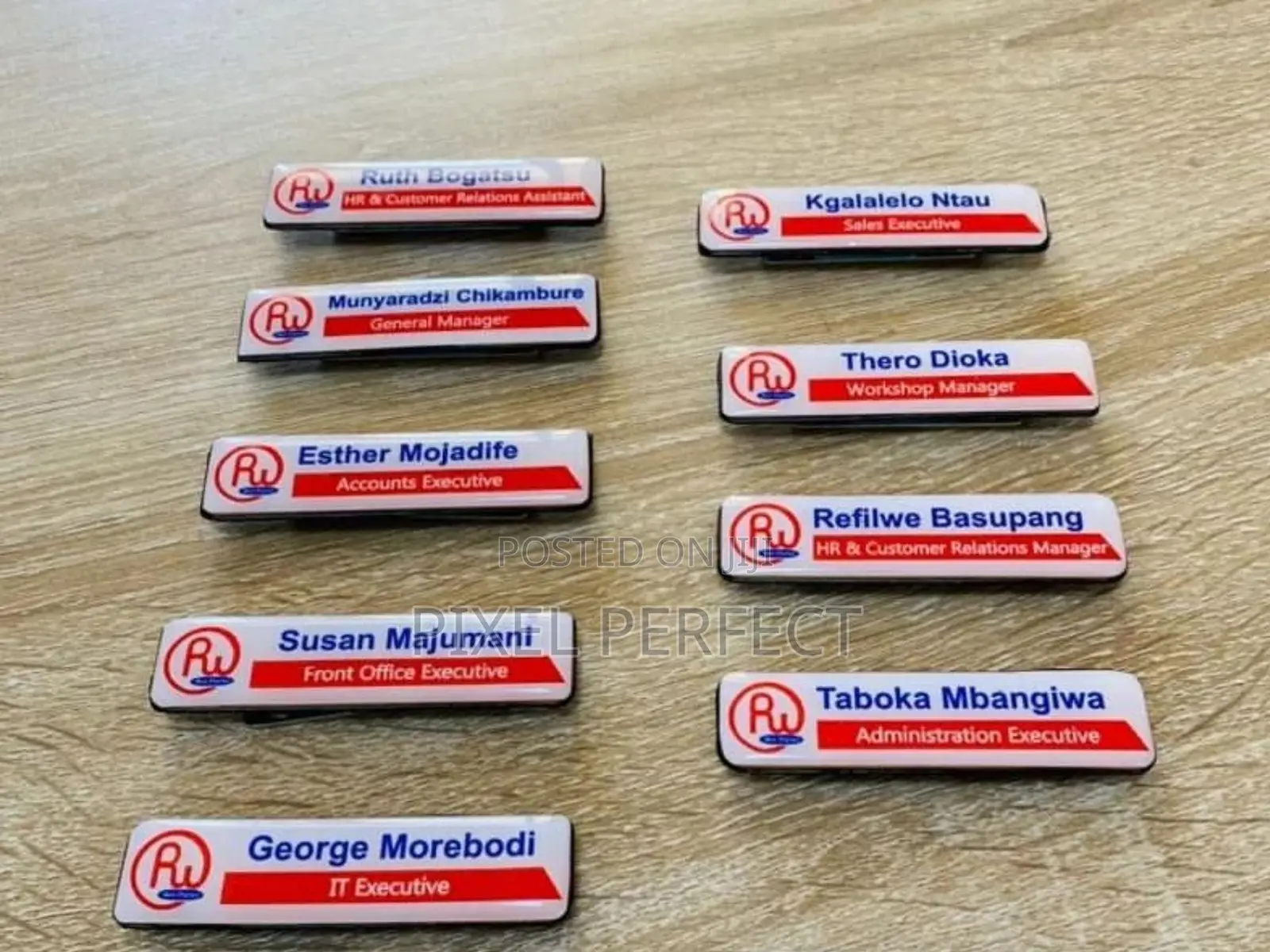 Name Tags - Branded - Magnetic
