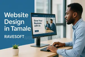 Ravesoft Website Design in Tamale – Modern Responsive