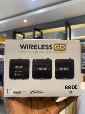 Rode Wireless Go Gen 3 Microphone