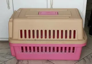 Medium Plastic Dog Cage