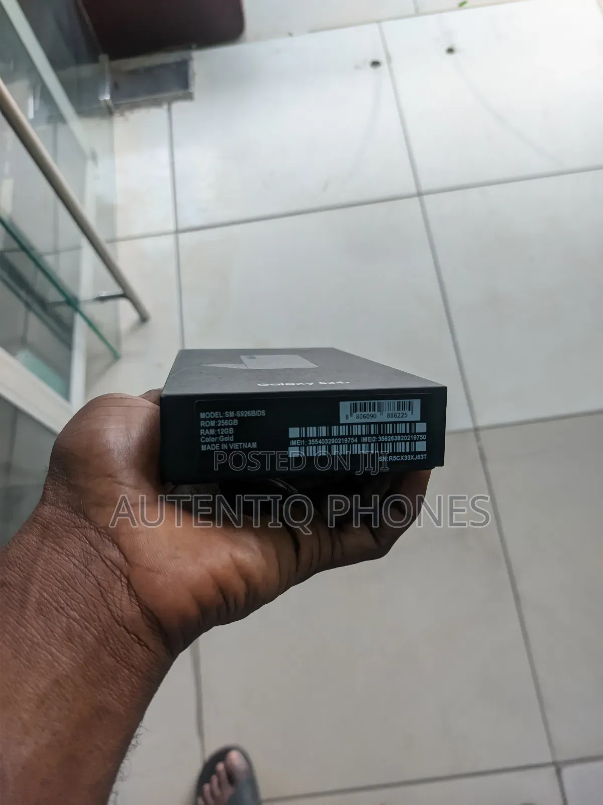 New Samsung Galaxy S24 Plus 256 GB Gold